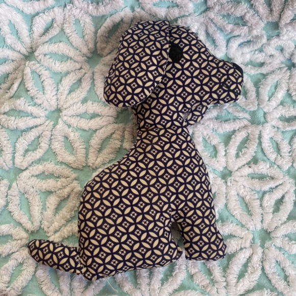 Vintage stuffed puppies 1950s handmade quilt puppy dogs stuffed animals - Picture 2 of 7